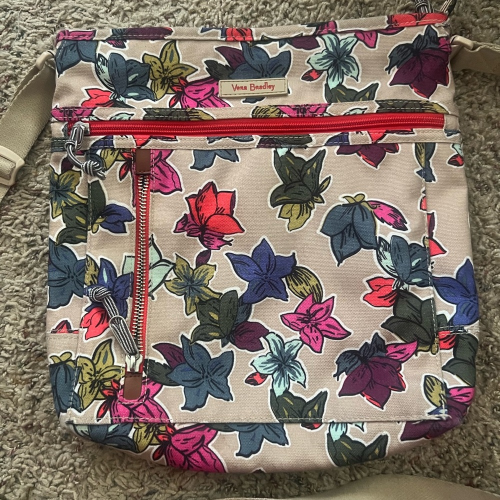 Vera Bradley Desert/Sand floral crossbody